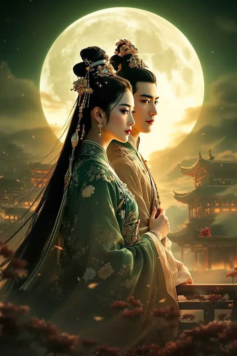 黄果短剧《穿书成炮灰后我成了白月光》封面海报，穿越重生题材短剧